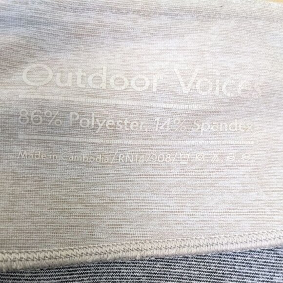 OUTDOOR Voices | Springs 7/8 Legging in Graphite/Ash/Dove - Picture 6 of 10